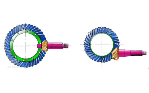 螺旋錐齒輪和準雙曲面錐齒輪的一些區別